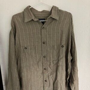 Patagonia L/S Button Up - Organic Cotton - Men's Large